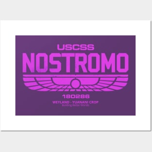 USCSS Nostromo Vintage Original Aesthetic Tribute 〶 Posters and Art